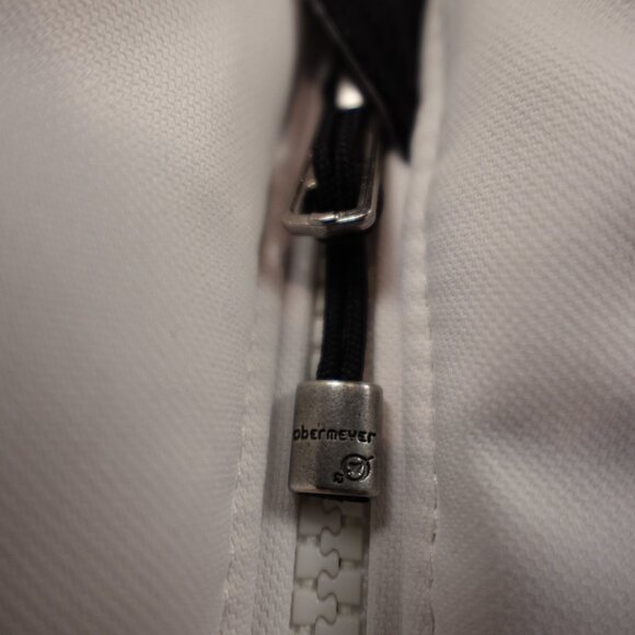 Obermeyer ski snow jacket women's 12 white triple striped Thermore insulation - Picture 5 of 16